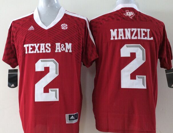 NCAA Youth Texas A M Aggies Red 2 Manziel jerseys